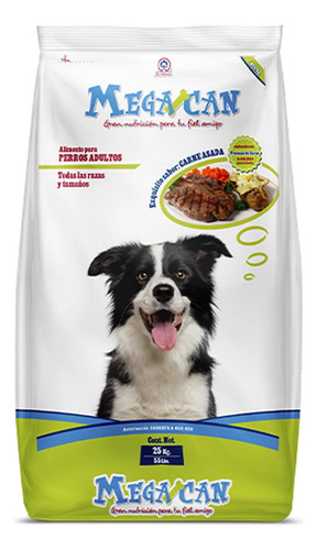 Alimento Seco Para Perro Megacan Adulto De 25kg