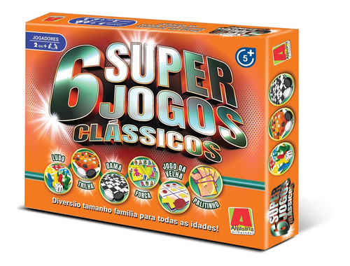 Super Diversao 6 Jogos Ludicos Didatico - Algazarra