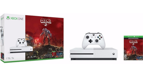 Consola Xbox One S 4k 1tb Halo Wars 2 Bundle Nuevo/sellado