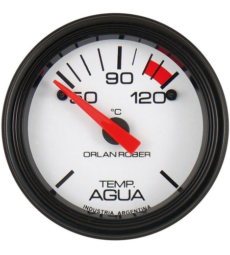 Reloj Temperatura Orlan Rober L Blanca Bulbo Eléctrico 24v