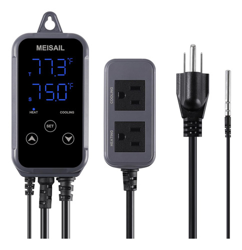 Controlador De Temperatura Termostato Voltaje 110v Control 1