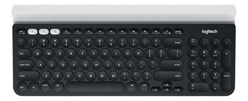 Teclado Logitech K780 Qwerty Español Negro- Blanco Bluetooth