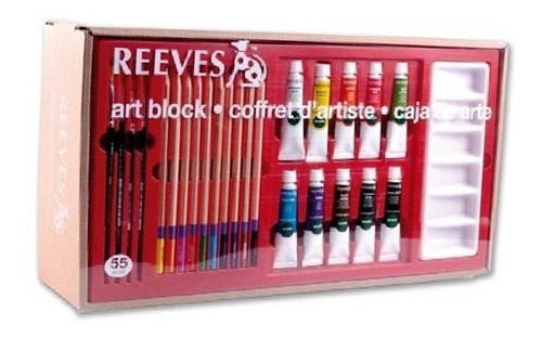 Set Reeves Art Block Large 55 Piezas R4910214