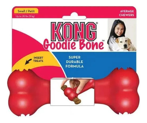 Hueso De Juguete Para Perros Kong Goodie Bone (pequeño)