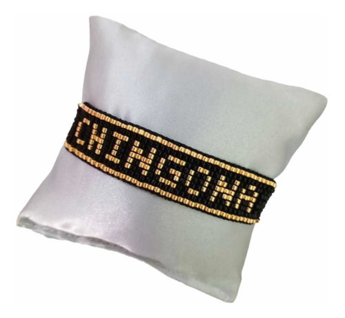 Pulsera Miyuki De Chingona Dorada