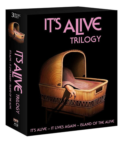 Esta Vivo It 's Alive Trilogia Boxset Peliculas Blu-ray