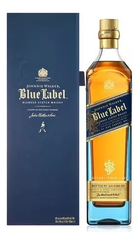 Whisky Johnnie Walker Blue Label, 1 Litro  // Envío Gratis