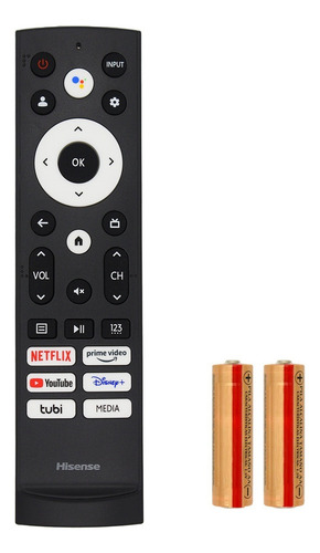 Control Remoto Con Iluminacion Pantallas Hisense Google Tv