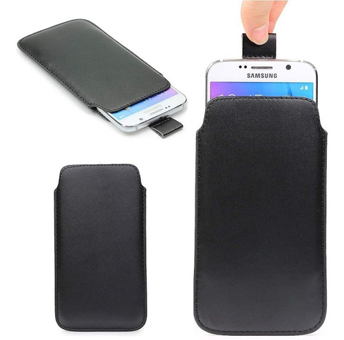 Estuche Cuerina Celulare Funda Sobre iPhone 8 7 6 14.5x8 ®