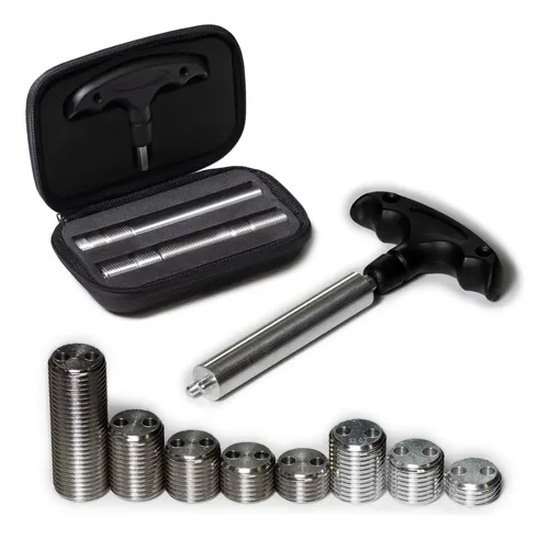 Kit De Pesas Ajustables Para Taco De Billar Predator - 8 Pesos Diferentes - Mejora El Equilibrio Y Control En El Juego