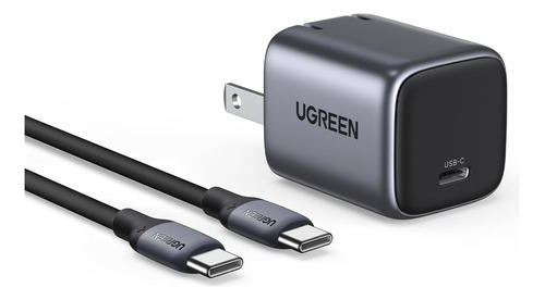 Ugreen Cargador Rápido Nexode Gan Pps 30w + Cable Usb C 60w