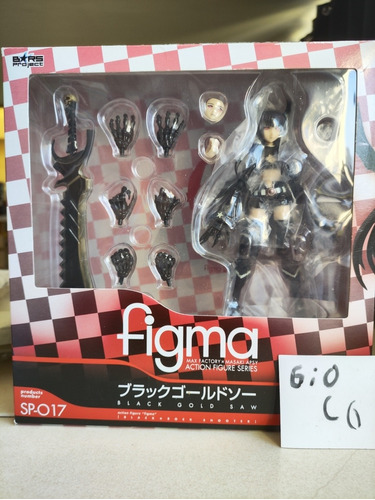 Figma Vocaloid Black Rock Shooter Black Gold Saw