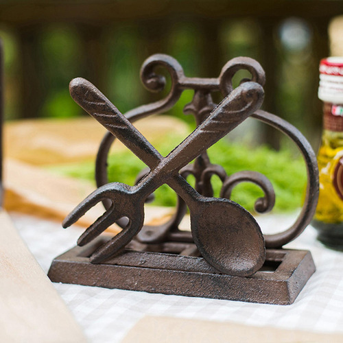 Servilletero Retro, Soporte Versátil Para Libros De Cocina
