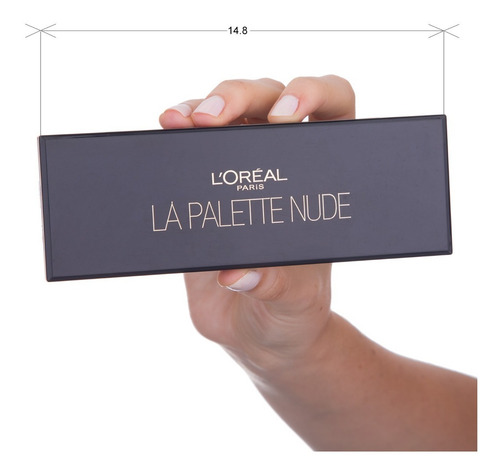 Imagen 4 de 7 de Paleta De Sombras Color Riche La Palette Nude Loreal Paris