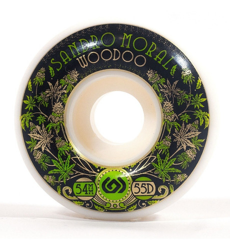 Imagen 5 de 5 de Skate Completo Woodoo Sandro Moral Pack 777