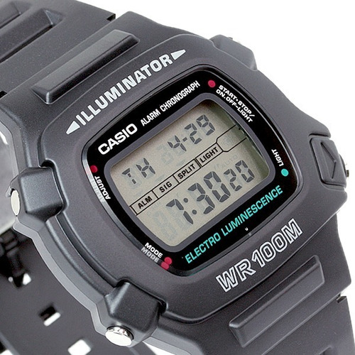 Relógio Casio W740  Cronômetro / Timer   Prova Dágua 100 Mts