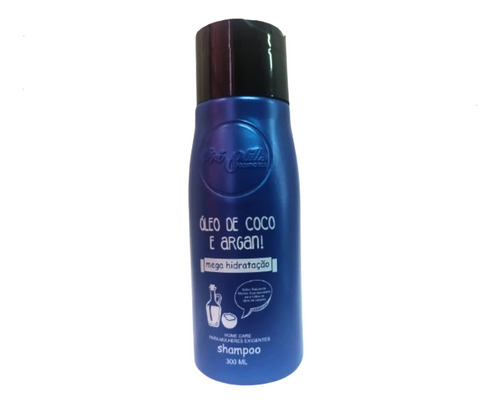 Shampoo 300ml & Máscara Capilar Óleo De Coco E Argan 250ml