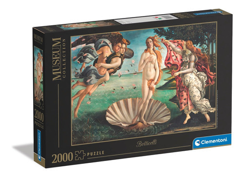 Rompecabezas El Nacimiento De Venus 2000 Pz Clementoni Italy