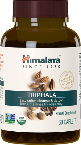 Triphala Organica Himalaya Colon Clean & Suplemento Digest