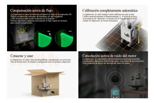 Bambu Lab A1 Mini Impresora 3d Precisión A Alta Velocidad