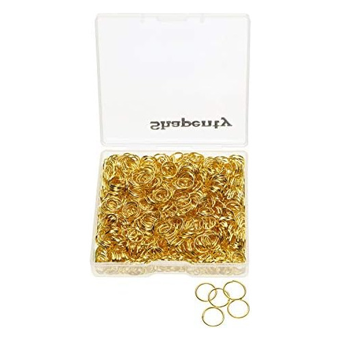 1000pcs Anillos De Salto Abiertos Bañados Oro Manualid...