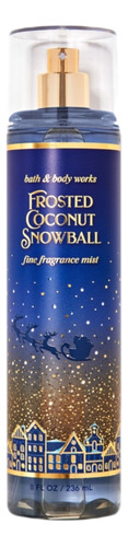 Frosted Coconut Snowball Splash Bath And Body Works 