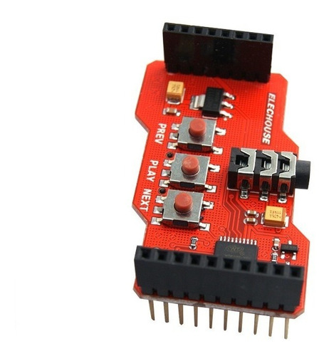 Wave Shield Sd Mp3 Wav (arduino, Pic, Avr)
