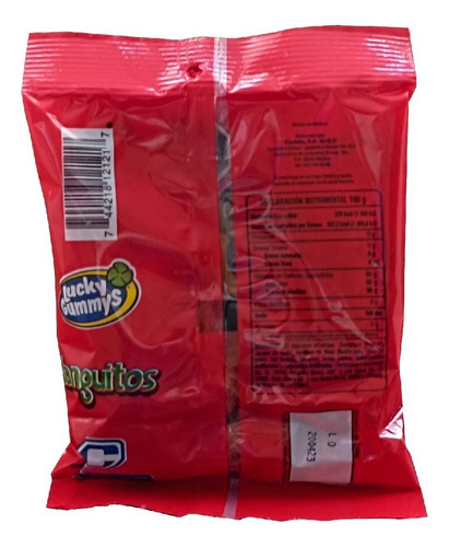Gummy Lucky Gomitas 100 Grs 12 Pzs