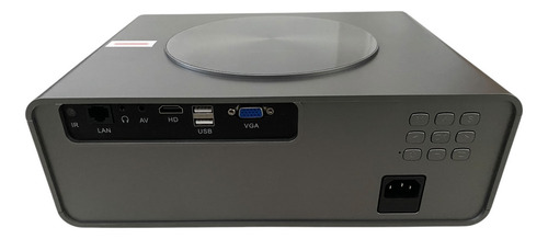 Projetor Touyinger Q10w+ 13000 Lúmens 1080p Android Bt. Wifi Cinza-escuro