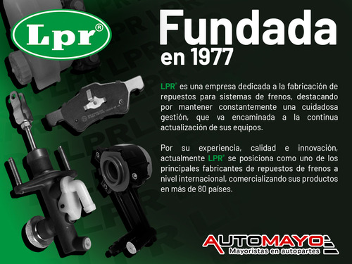 Cilindro Maestro Clutch Lpr 323i L6 2.5l Para Bmw 1999-2000