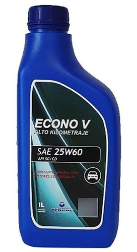 Aceite Fercol 25w60 Alto Kilometraje 1 Litro - Maranello