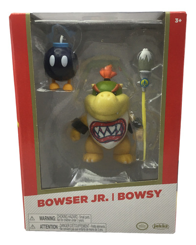 Jakks Pacific Nintendo Super Mario Gold Bowser Jr. Bowsy