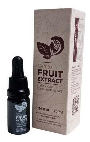 Cafeto Fruit Extract 10 Ml K1 - mL a $4282