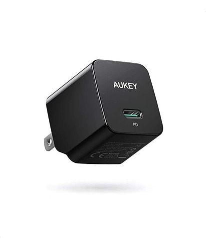 Aukey Pa-y20s Cargador Usb C Para iPhone Nuevo Carga Rápida 