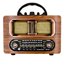 Comprar Radio Vintage Radio Novedad Estilo Clásico Antiguo Bluethoot Color Marrón Claro
