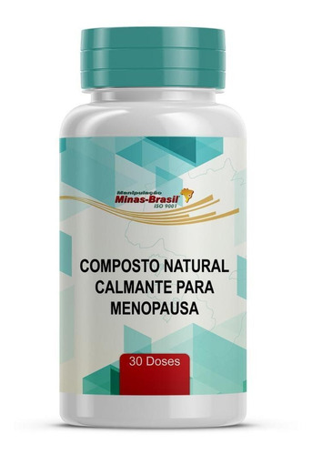 Composto Natural Calmante Para Menopausa 30 Cápsulas