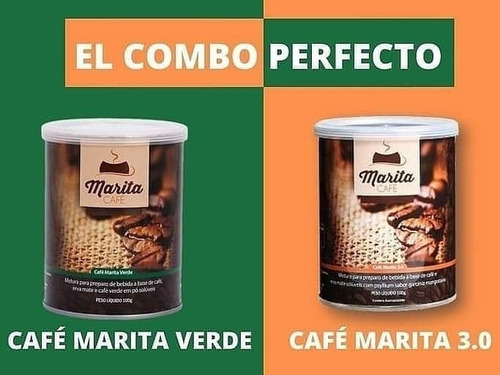 Set Café Marita (pack 3 Verdes + 3 Café 3.0)