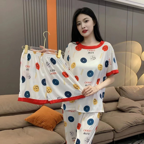 Pijama Para Mujer 3 Piezas Diferentes Colores Y Diseños