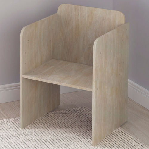 Cadeira Infantil Nature 1005 - Bentec Móveis Cor da estrutura da cadeira Marrom