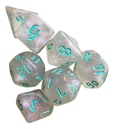 6 Juego De Dados Poliédricos Cielo Cielo2 Cielo Cielo2