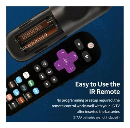 Control Mando Distancia Universal Roku Series Tv Tcl Rc-2800