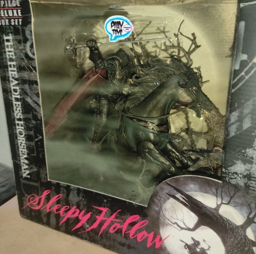 Mcfarlane Toys Sleepy Hollow 3pz, Box Set,horseman & Ichabod (Usado)