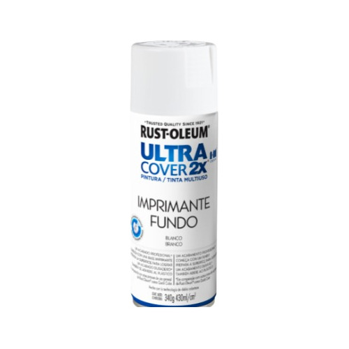 Aerosol U.cover 2x Imprimante Blanco Mate 340gr Rust Oleum