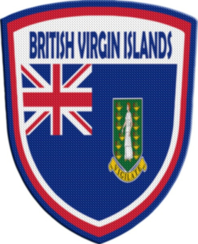 Parche Termoadhesivo Escudo Islas Virgenes Britanicas