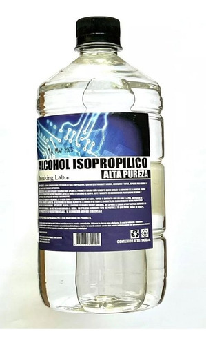 Alcohol Isopropílico 1 Litro Máxima Pureza Servicio Técnico