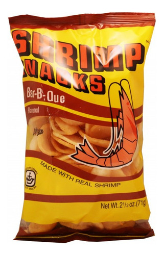 Shrimp Snack Sabor Bbq 71g