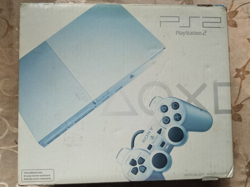 Playstation 2 Ps2 ( Caja + Manual + Shell Scph-90001 )20v^o^ (Usado)