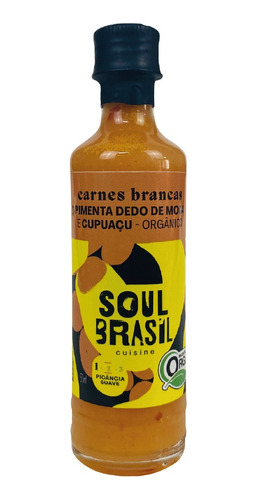 Molho De Pimenta Dedo De Moça E Cupuaçu Soul Brasil 50ml 