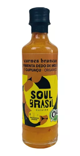 Molho De Pimenta Dedo De Moça E Cupuaçu Soul Brasil 50ml