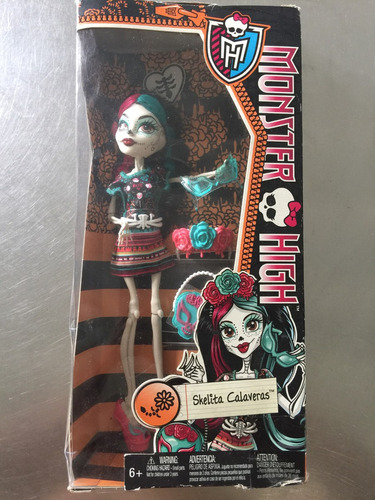 Muñeca Monster High Skelita Calaveras Nueva Envío Gratis